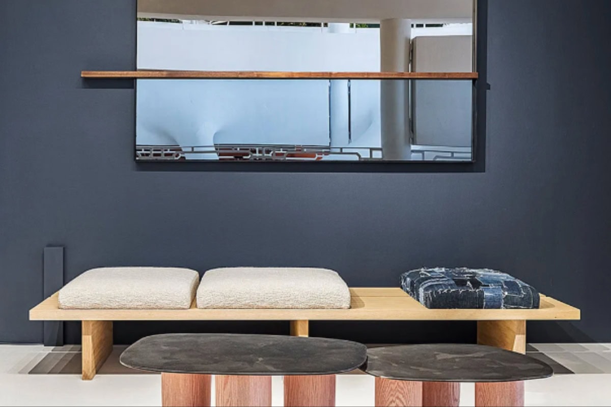 picture of bench and table by KNOF Design