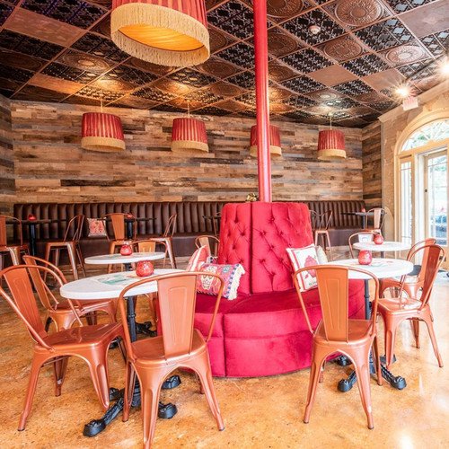 Round Sofa for a restaurant seating