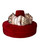 Microfiber/ Velvet Circle Settee Hotel Lobby Sofa