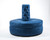 Celebrity Furnishings - 48" Round Royal Blue Passion Suede Tufted Cone Circle Settee Sofa - Modern Luxurious Hollywood Regency Style Seating for Elegant Living Rooms, Lounges & Salons