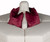 Tete a tete octagon shape settee banquette sofa in linen type fabric
