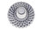 Celebrity Furnishings - 60" Round Grey Velvet Petal Sofa - Luxurious Seating, Elegant Design, Perfect for Modern Living Spaces - Stylish & Comfortable Addition to Home/Office