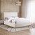 Monaco Boucle Fabric Bed
