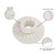 Arc Boucle Fabric 8pc. Sectional